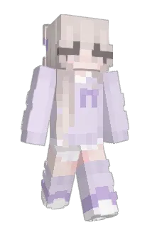 Illyasviel Minecraft avatar full body