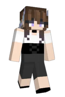 IloTea Minecraft avatar full body