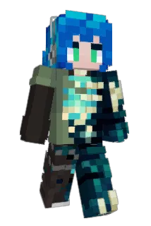 ImJustaK1d Minecraft avatar full body