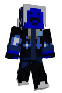 ImNotBlue Minecraft avatar full body