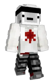 ImPizzza Minecraft avatar full body