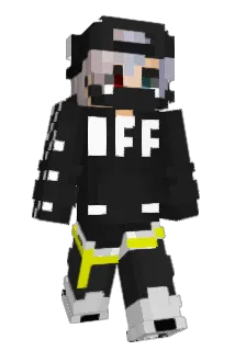 ImSAMURAI Minecraft avatar full body