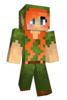 ImSilke Minecraft avatar full body