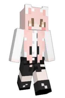 ImaMeow Minecraft avatar full body