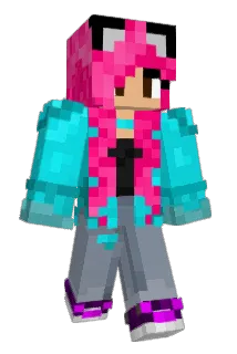 ImmortalNeko Minecraft avatar full body