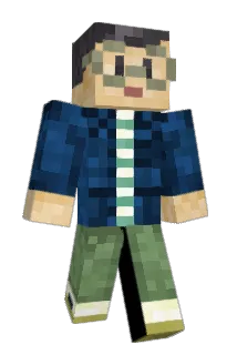 Immunologist Minecraft avatar full body