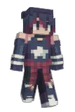 Imogenic Minecraft avatar full body