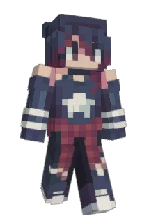 Imogenic Minecraft avatar full body