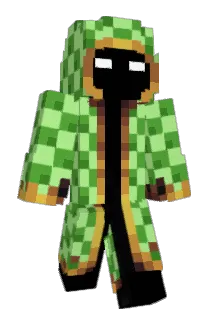 InDesTrucTble Minecraft avatar full body