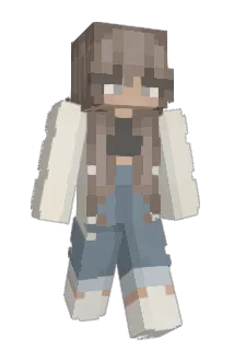 InaS Minecraft avatar full body