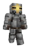 Inactiviste Minecraft avatar full body