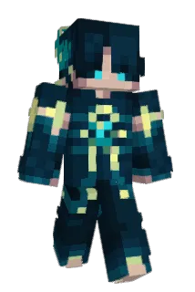 Inait Minecraft avatar full body