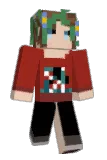 Inariosaurus Minecraft avatar full body