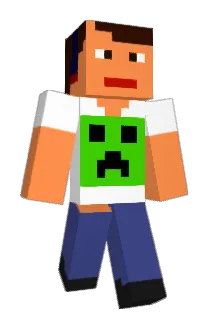 Incandiscant Minecraft avatar full body