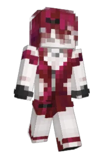 Incendie Minecraft avatar full body