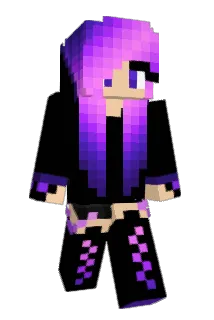 Incinerqted Minecraft avatar full body