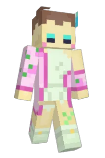 IndigoAzure Minecraft avatar full body