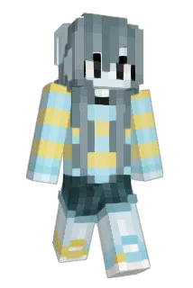Indiigo Minecraft avatar full body