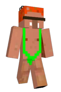 InesSR Minecraft avatar full body