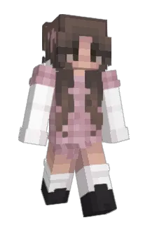 Ines_a_trueGamer Minecraft avatar full body