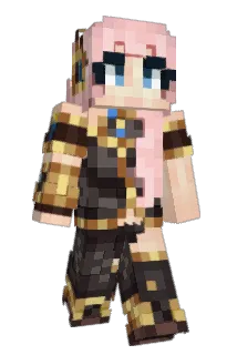 Infact Minecraft avatar full body