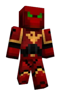 InfernalMan Minecraft avatar full body