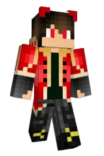 InfernoWolfRider Minecraft avatar full body