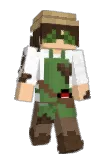 Infinibee Minecraft avatar full body