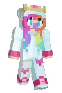 Inhaberin Minecraft avatar full body