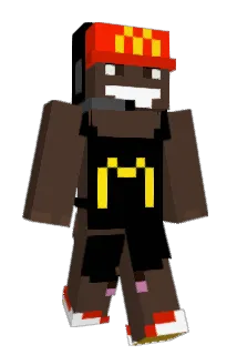 InhaleMan Minecraft avatar full body