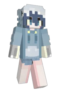 InkPetal Minecraft avatar full body
