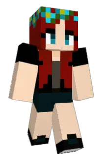 InkyTrixster Minecraft avatar full body