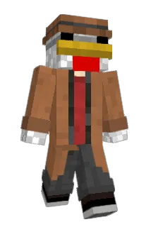 InkyV2 Minecraft avatar full body
