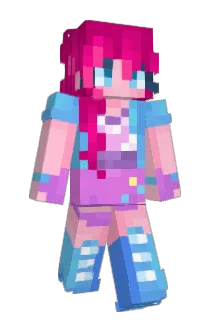 InsatiableAqua Minecraft avatar full body