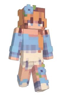 InseinPanda Minecraft avatar full body