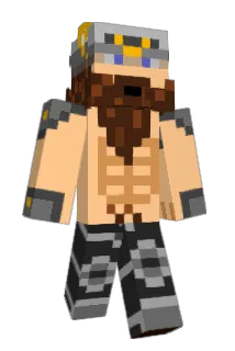 Intercostal Minecraft avatar full body
