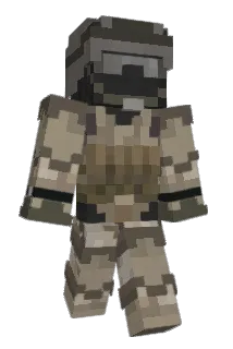 Intexcel Minecraft avatar full body