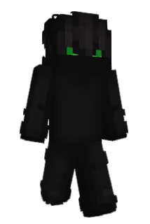 Intimadated Minecraft avatar full body