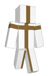 Intimated Minecraft avatar full body