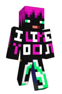 Intoxiqated Minecraft avatar full body