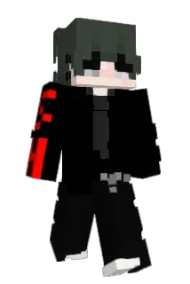 Intratable Minecraft avatar full body