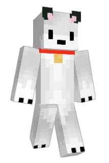 InuTheDog Minecraft avatar full body