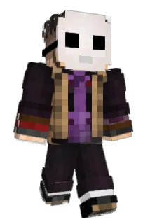 Invadable Minecraft avatar full body