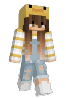 InvaderZam Minecraft avatar full body