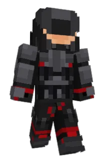 Invaderxan Minecraft avatar full body