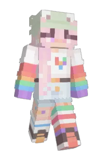 Invanilla Minecraft avatar full body