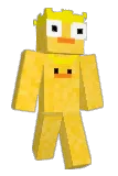 Inverting Minecraft avatar full body