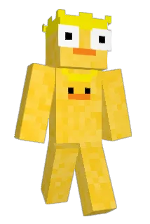 Invertins Minecraft avatar full body
