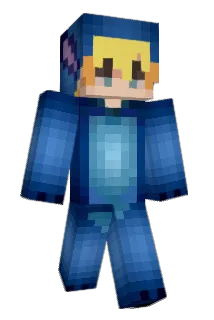 Invested Minecraft avatar full body