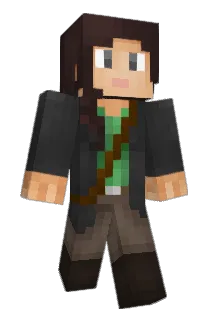 IreEva Minecraft avatar full body